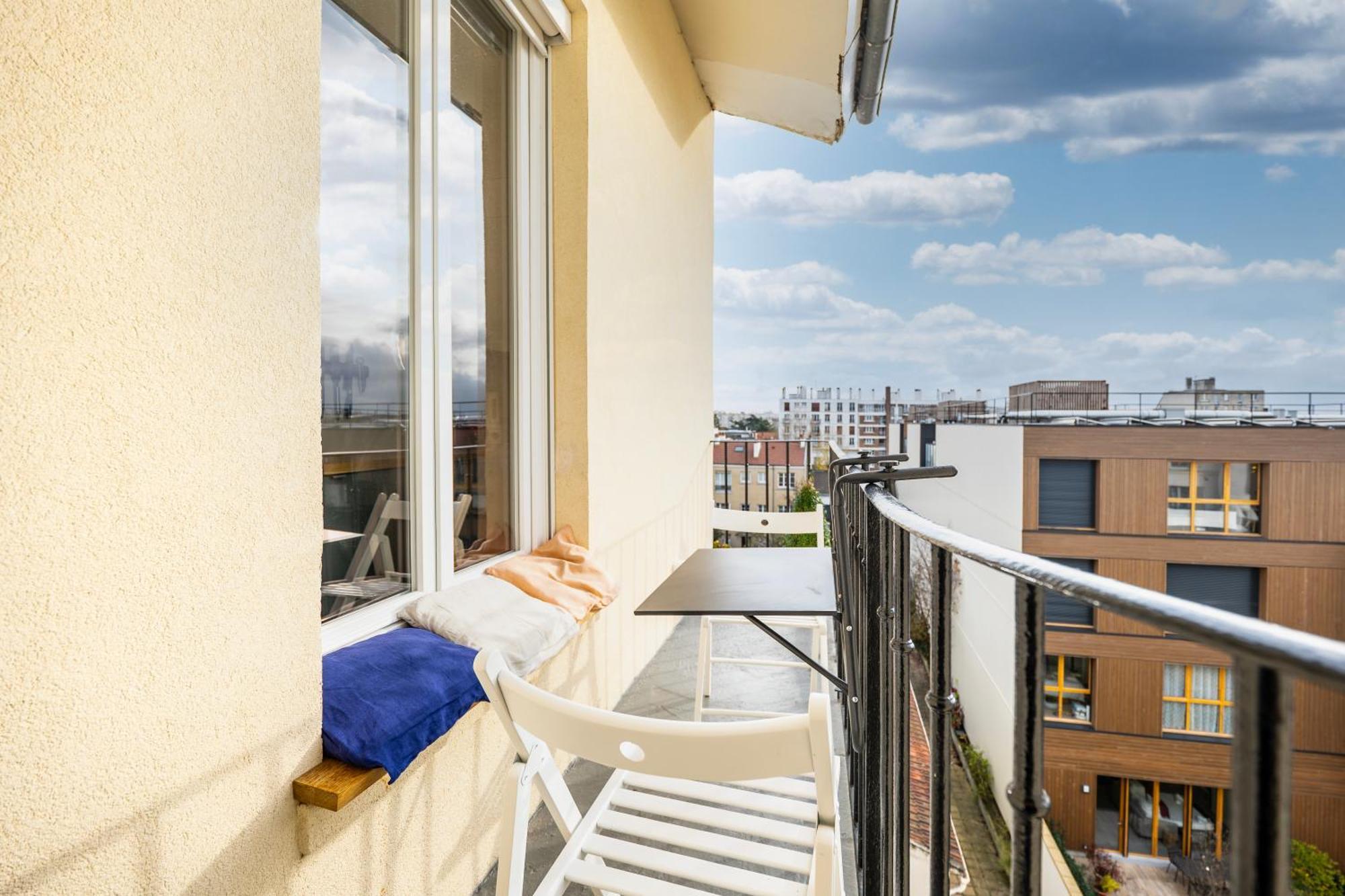 Appartement Cosy Pour Deux Aux Portes De Paris Montreuil  Buitenkant foto